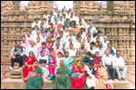 Visit of Staff and Children of LEKHADEEP to Konark Sun Temple, click here to see large picture.
