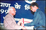 Mr  Raja kumar, a special employee of lekhadeep, click here to see large picture.