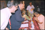 Justice Devinder Gupta Chief Justice and Sri A. Srinivas kumar AG [A & E] at the LEKHADEEP Decennial Celebrations [March, 2004], click here to see large picture.