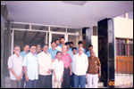 Dr D. K. Menon, Director, NIMH with the LEKHADEEP - Thanks giving delegation, at his Farewell Function, click here to see large picture.