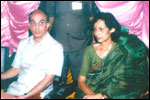 Sri V. K. Shunglu, Hon. CAG of India and Mrs Shunglu on their 1st visit to LEKHADEEP [13 June, 1996] [2nd visit was on 29.07.1999], click here to see large picture.